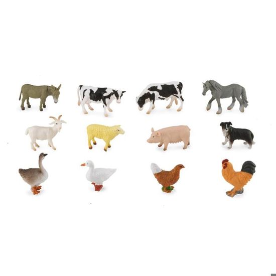 Hyrenee Ferme Animaux Jouet Set avec Moulin à Vent Maison Cheval Écurie Tracteur Hyrenee Ferme Animaux Jouet Set avec Moulin à Vent Maison Cheval Écurie Tracteur