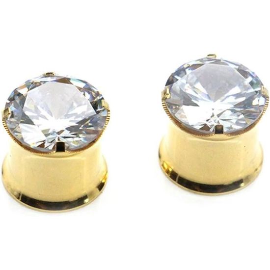 Écarteurs D'oreilles En Acier Chirurgical 1,2mm à 9mm - 2 Pièces, Polis, Hypoallergéniques, Parfaits Pour Piercing ! - 4