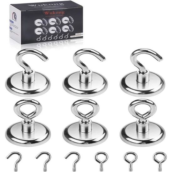 Wukong Aimants Puissants,50x10x5mm 4 Pièces Aimant Autocollant Magnet, Aimant Plat,Aimant