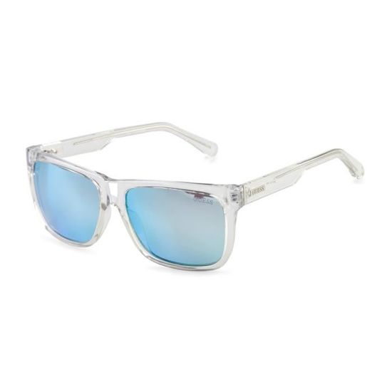 Lunette soleil sales homme verre bleu