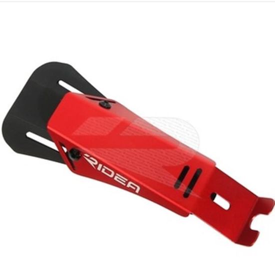 Garde-boue Pliable Vélo KOWAKU - Avant Et Arrière - Résistant - Rouge