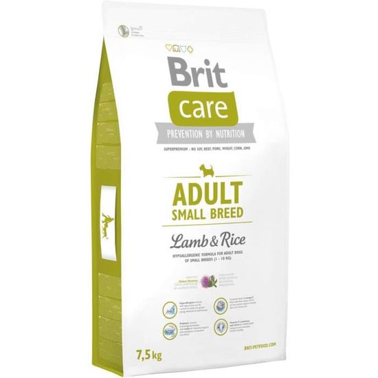 BRIT Care Croquette Petites Races AgneauRiz pour Chien Adulte 3 kg[2706]