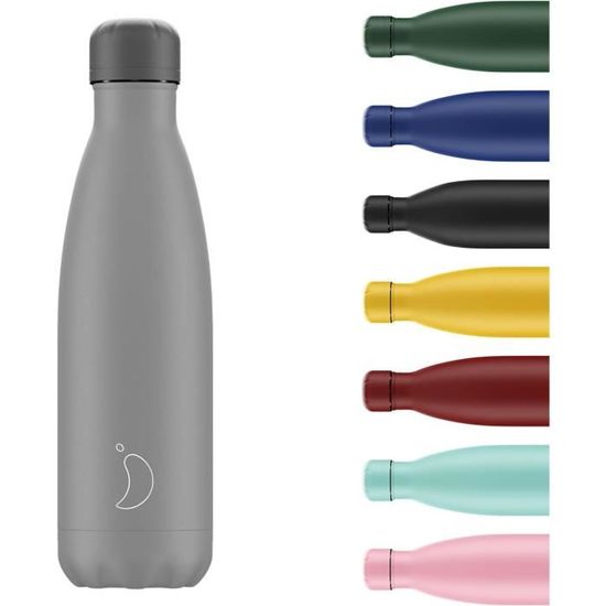Gourde Isotherme 1000 Ml – Acier Inox 304 – Double Paroi – Maintien Froid 24h / Chaud 12h – Sans BPA – Vert Kaki – Sport & Voyage