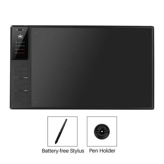 Tablette Graphique Huion WH1409 Avec Bluetooth – 8192 Niveaux De Pression, Très Peu Servie