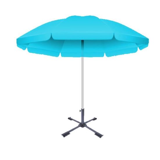 Pied de parasol pliant, base de parasol en acier coloris noir ...