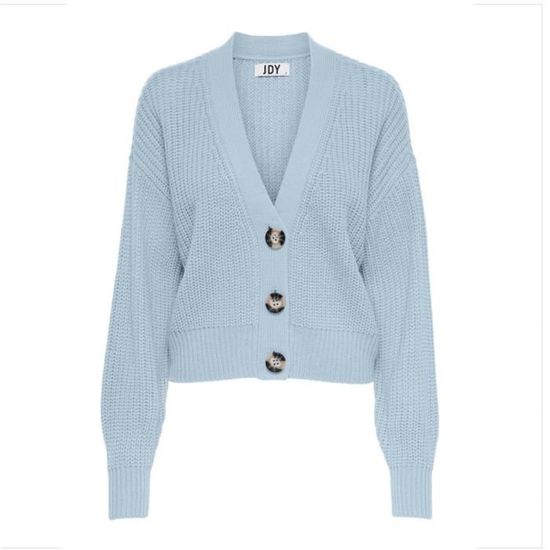 Gilet bleu ciel femme online