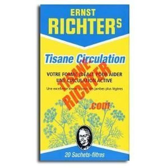 Ernst Richter S Tisane Circulation - Cdiscount Au quotidien