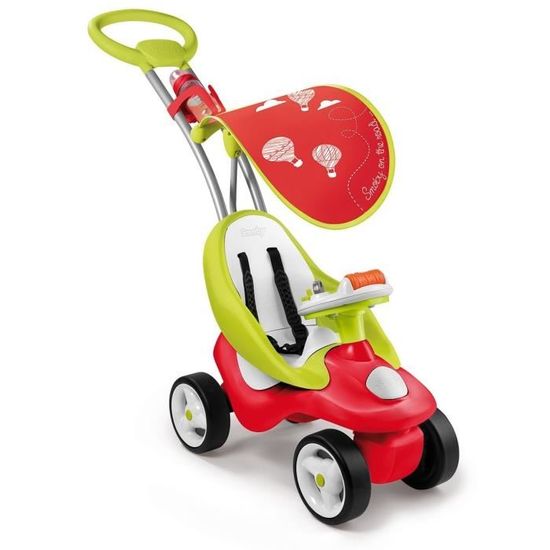 SMOBY Porteur Evolutif 2 en 1 Bubble Go Rouge Cdiscount Jeux