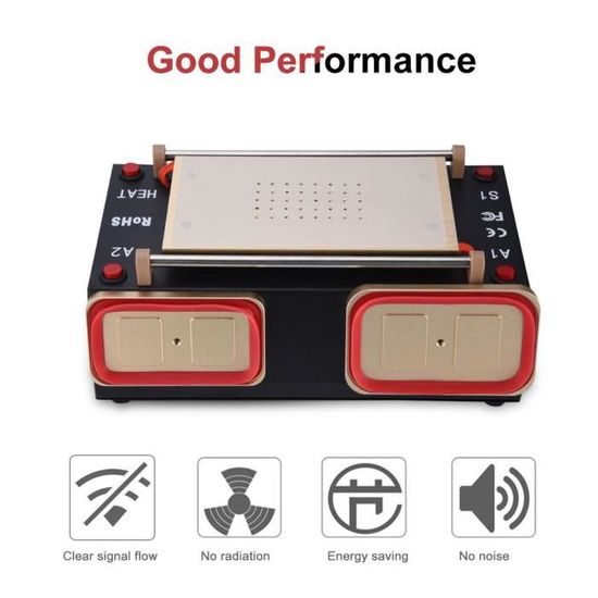 Outil De Séparation D'écran LCD Pour Téléphone Portable - Grise, Alliage D'aluminium, Taille 22x7x8 Cm - Universel Et Pratique