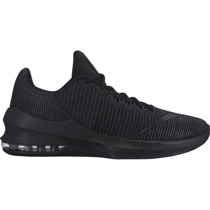 NIKE Chaussures de Basketball Air Max Infuriate II - Homme - Noir