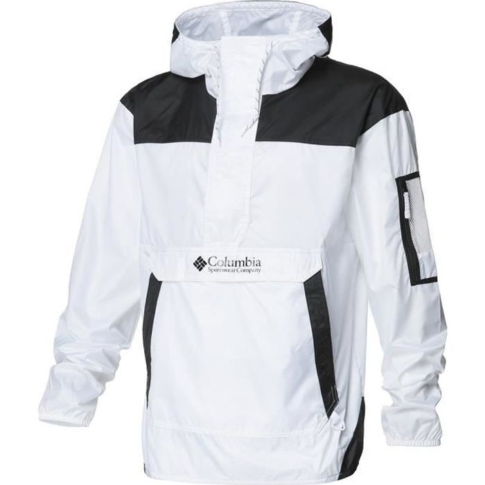 Veste technique Challenger Winderbreaker - COLUMBIA - Homme - Blanc - Multisport - Résistant à l'eau et au vent