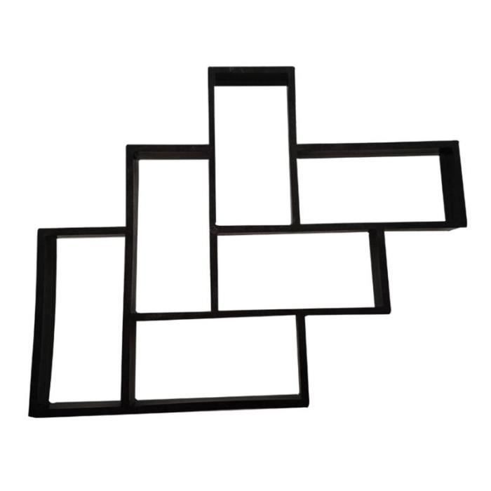 Moule à Pavé Jardin, Rond Moule à Pavé En Béton Pour Le Jardin Moule à Brique En Béton Pour Le Bricolage Moule à Pavé Pour Le Jardin Noir