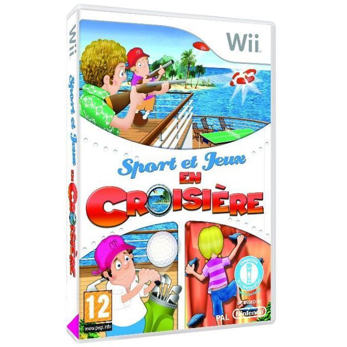 Avanquest Sports Et Jeux En Croisiere / Jeu Console Wii