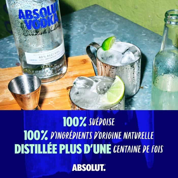 Absolut Vodka 1 litre Achat / Vente vodka Absolut Vodka 1 litre