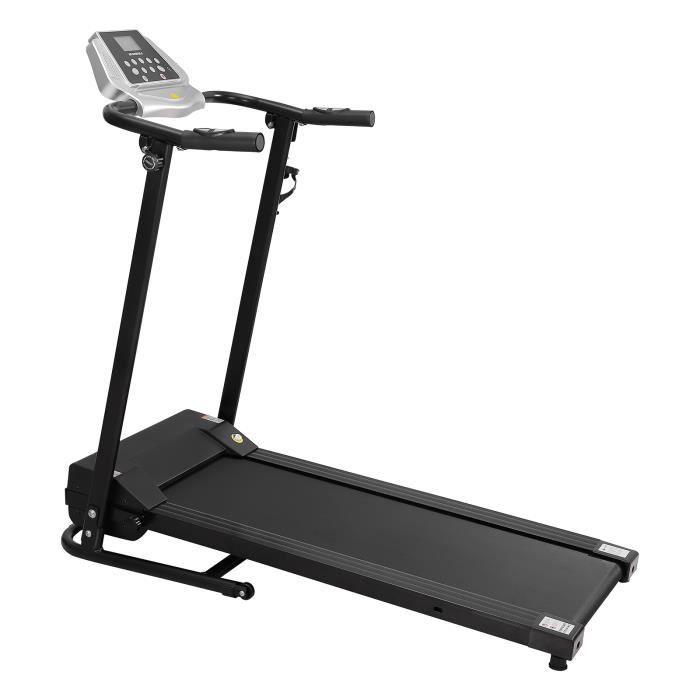 Tapis de course pliable - Écran LCD - 12 programmes-1-10 km-h - motorisé 1.5HP