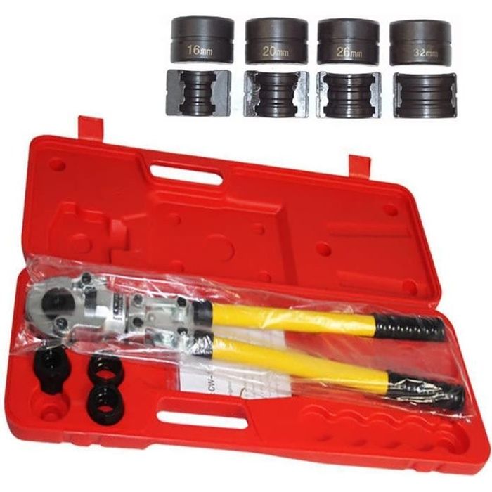 Pince à Sertir PEX. Appareil pour Multicouche Professionnelle Manuel.16-32 mm