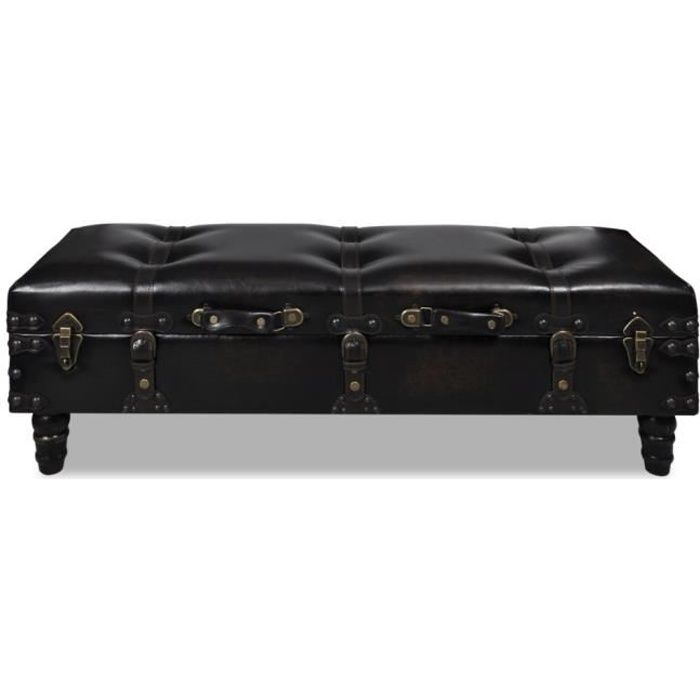 Magnifique Long banc banquette coffre de rangement de stockage