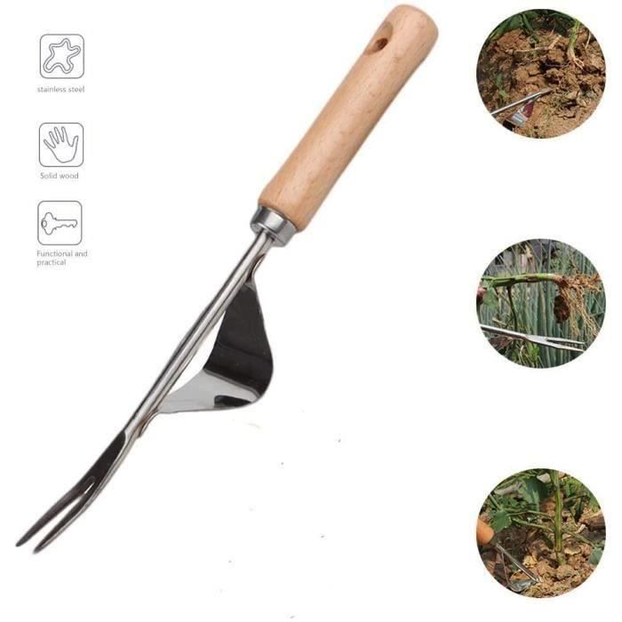 Désherbeur arracher les mauvaises herbes et creuser des légumes - Outil De Désherbage manuel pour Jardinage