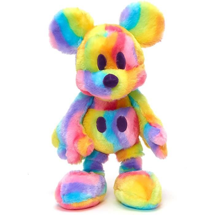 Disney Store Peluche Mickey Mouse Rainbow 38 cm