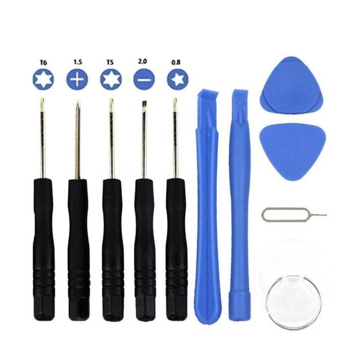 Kit 11 outils de réparation universels pour smartphones et téléphones mobiles
