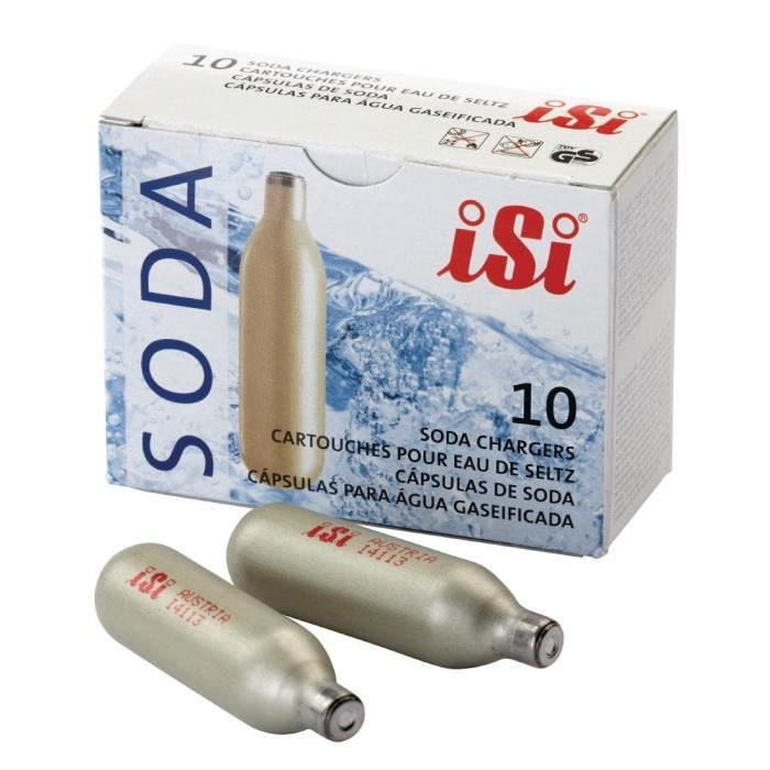 ISI Soda Siphon CO2 Ampoules Chargeur