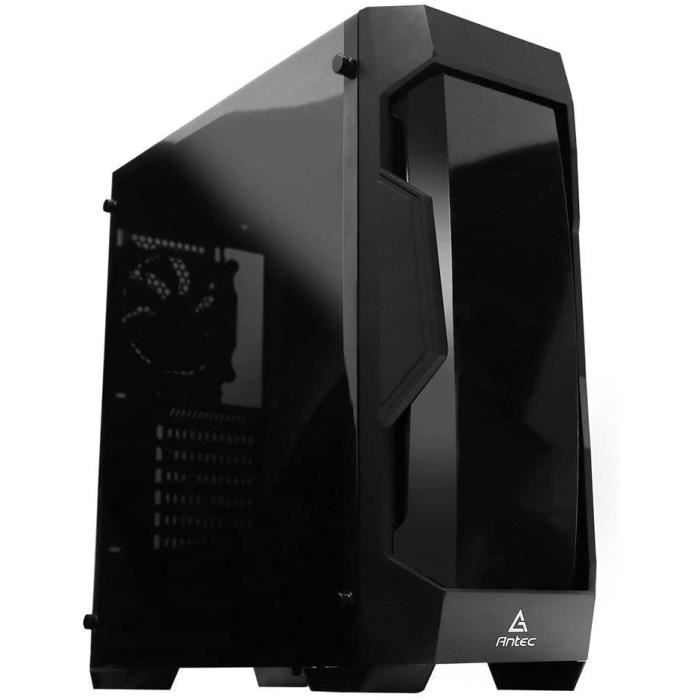 Solutions de stockage externes Antec DF500 Moyenne Tour, ATX-Micro-ATX-Mini-ITX, Panneau latéral Transparent, sans alim, 98070