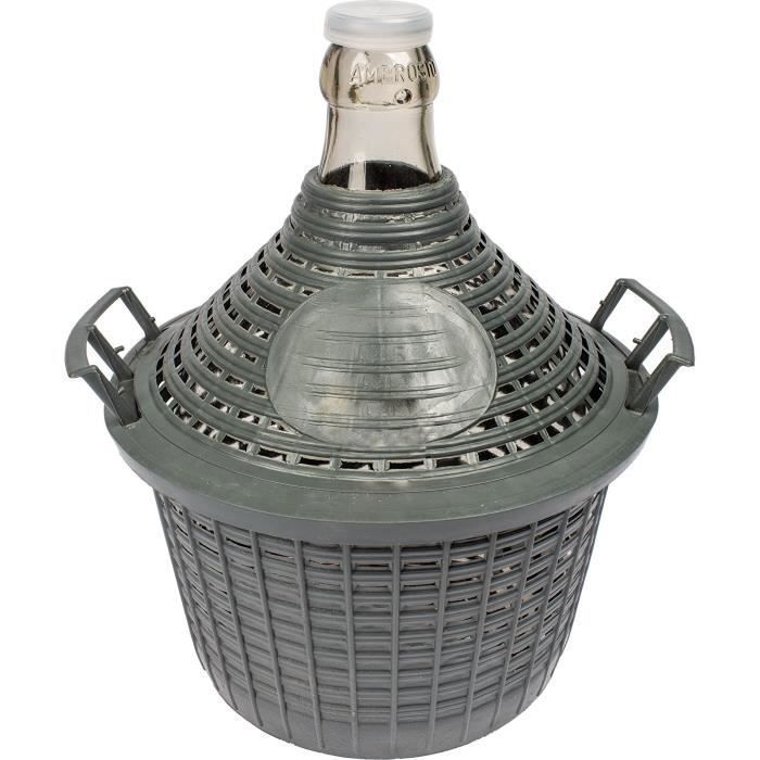 Bonbonne en Verre 5L – Dame-Jeanne en Verre - Seau Fermentation