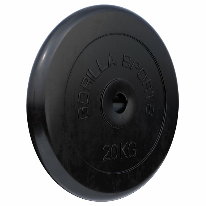 Poids disque en caoutchouc de 20 kg
