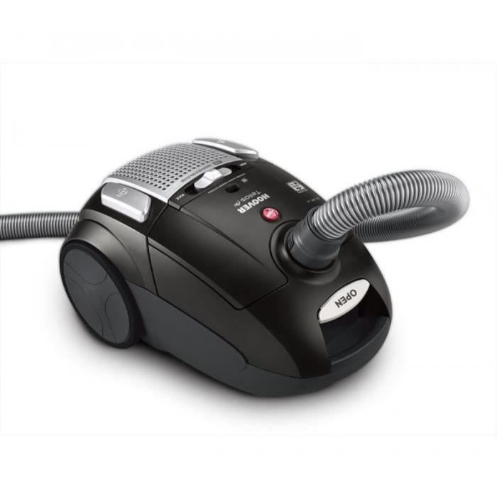 Hoover Aspirateur TE76PAR 011 avec Sac 700W 3,5Lt Noir