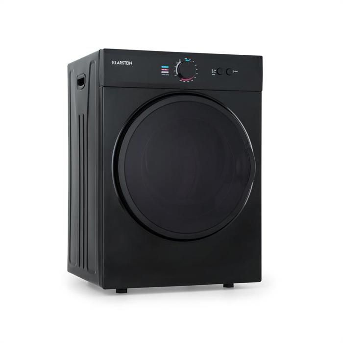 Klarstein Sèche-linge Jet Set à condensation compact pour 3kg de linge - 1020W - Minuterie - Classe C - Noir