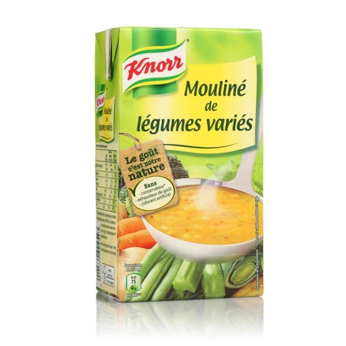 KNORR Soupe mouliné légumes variés 1l
