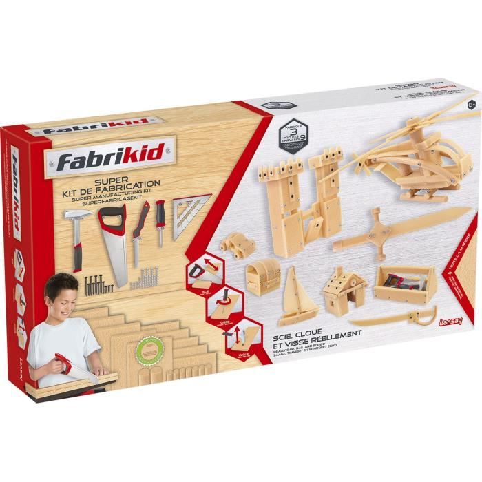LANSAY Fabrikid Super Kit De Fabrication