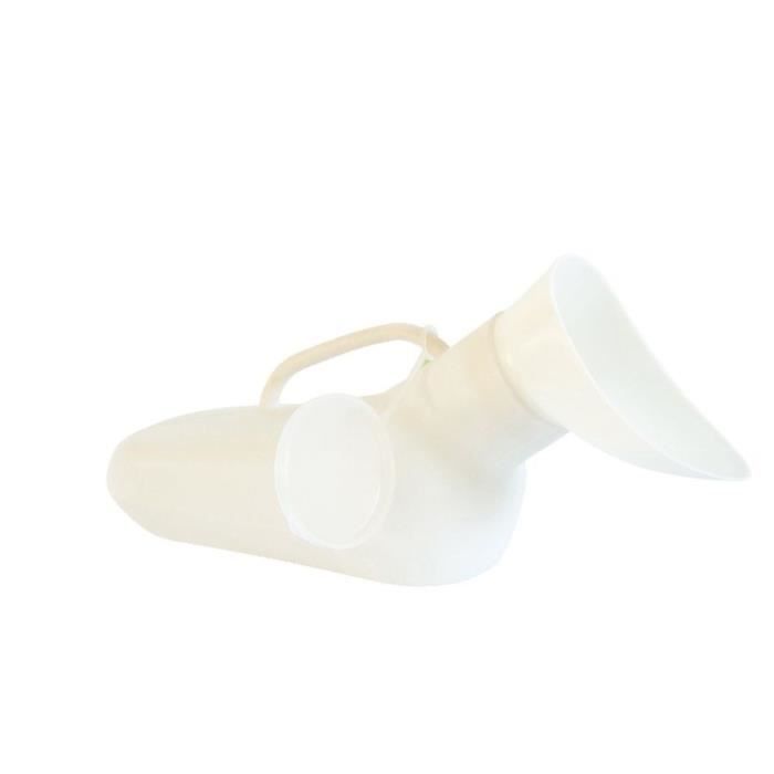 MILL'O SANTE Urinal adapté pour femmes - Plastique PP - Blanc - 0,09 kg