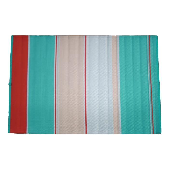IDEAL GARDEN Tapis extérieur n°4 Déco - 1,2 x 1,8 m
