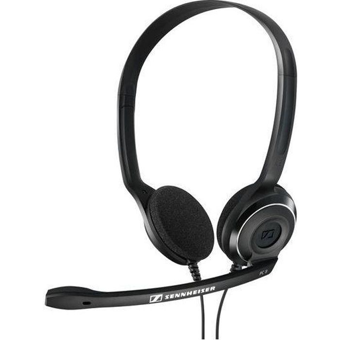 SENNHEISER Micro-casque sur-oreille PC 8 USB - Filaire