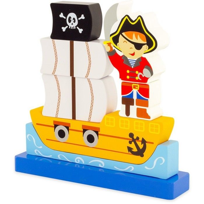 Ulysse Couleurs d'Enfance - Puzzle Magnet Pirate