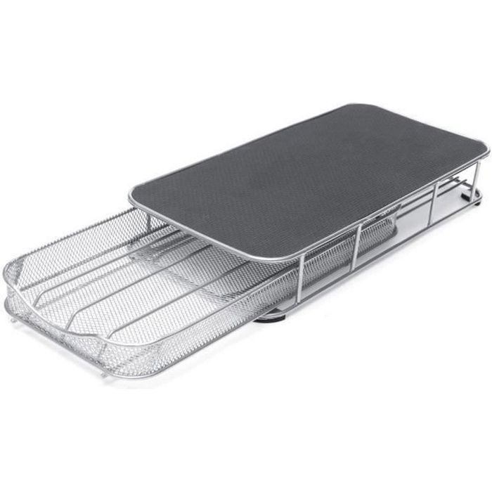 Tiroir Rangement Capsules Nespresso 40 Dosettes - Hobby Tech - Gris/Noir