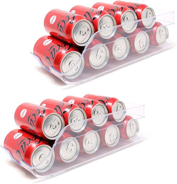 mDesign bac de rangement pratique (lot de 4) - bac alimentaire en