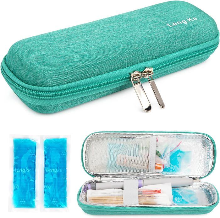 Poches De Gel Réfrigérées Réutilisables - Pour Pochettes Isothermes (insuline, Médicaments)