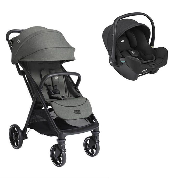 JOIE - Poussette Duo Parcel Lx + Siège auto i-Snug 2 Evergreen