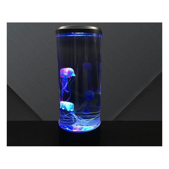Meilleurs prix pour lampe méduse lumière daquarium fantaisie lampe à lave méduse lampe dambiance couleur changeante lumière cadeau pour enfants.