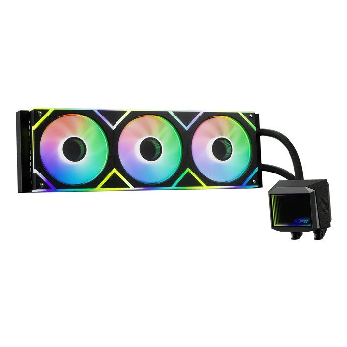 Refroidisseur liquide tout-en-un - XPG - LEVANTE II 360 - 360 mm - 3x120 mm PWM - Éclairage LED multicolore