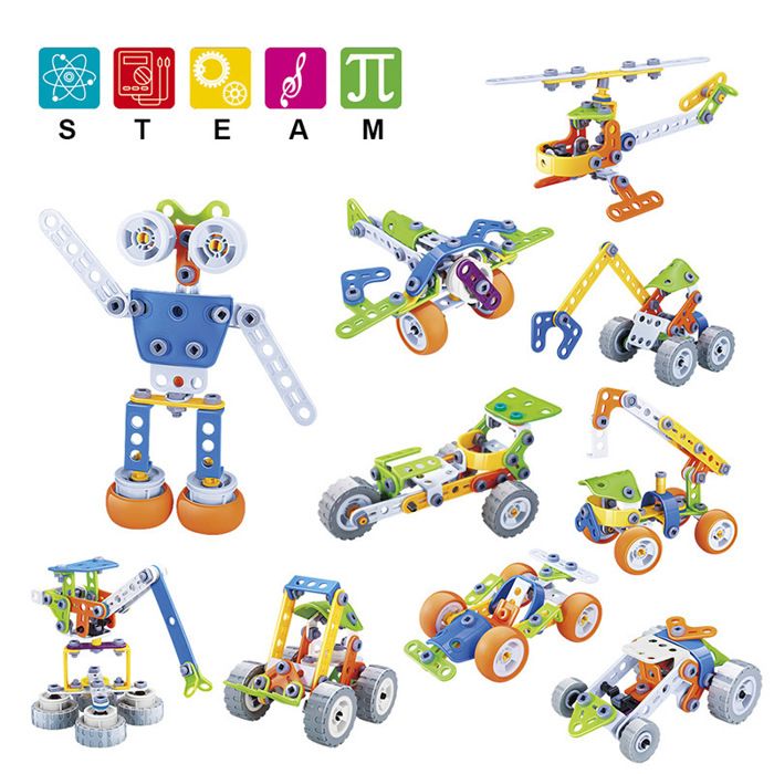 Jeux de Construction Enfant Cadeau 3-6 Ans, Jouet Garcon Fille avec ...