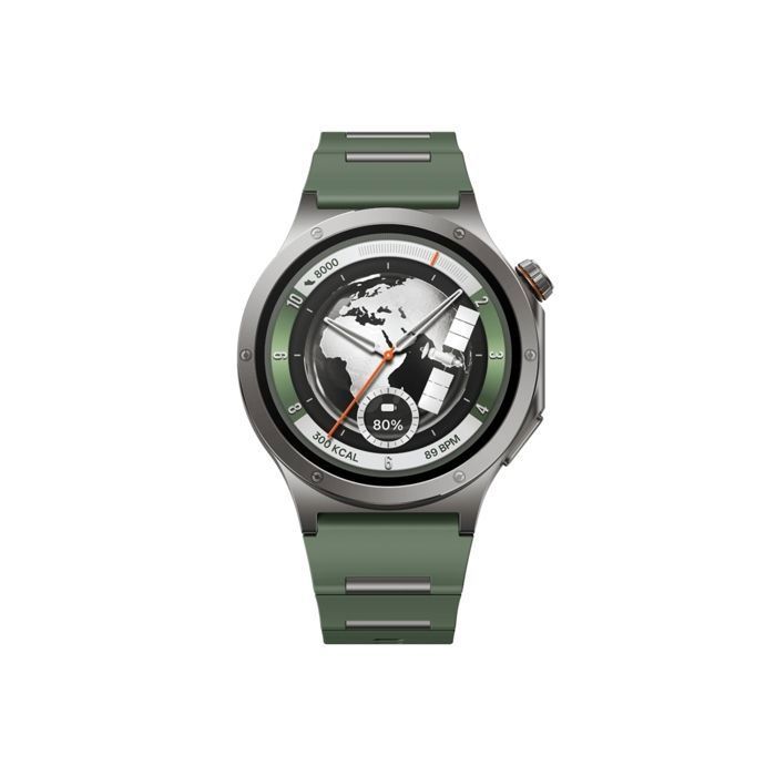 Montre Connectée - ONEPLUS Watch 4 Vert - LTPO OLED 3000 nits - Snapdragon W5 - Compatible avec Android