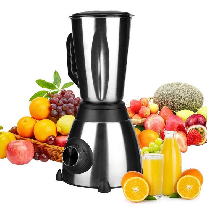 Blender avec 1.5L bol en acier inoxydable tasse de broyage pour grains de café noix  2 en 1 Mélangeur à smoothie et moulin à café