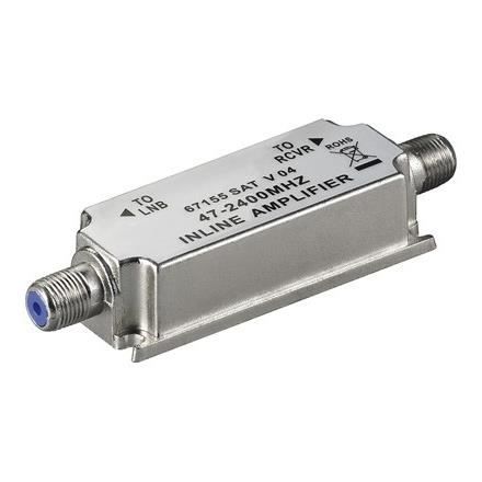 LT Easiyl 2 Pezzi 20dB Amplificatore In Linea 10-2400MHz Amplificatore Satellitare In Linea Amplificatore Segnale Booster Di Ricambio Per Amplificatore AMP SAT DVB-T LT Easiyl 2 Pezzi 20dB Amplificatore In Linea 10-2400MHz Amplificatore Satellitare In Linea Amplificatore Segnale Booster Di Ricambio Per Amplificatore AMP SAT DVB-T