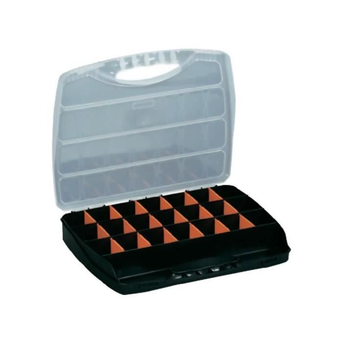 Malette De Rangement Plastique 23 Compartiments Achat Vente Valisette Mallette Malette De Rangement Plasti Cdiscount