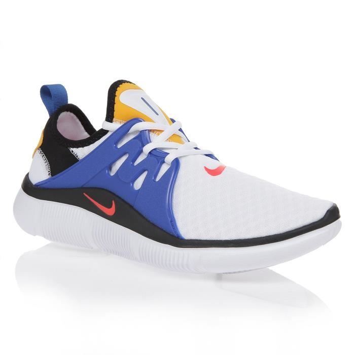 nike blanc bleu