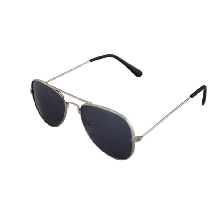 Lot De 2 Lunettes Aviateur Enfant Polarisées NIDOVIX – Montures Dorées Verres Gris/Marron
