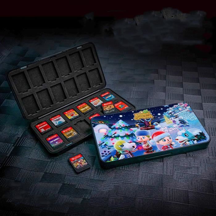 Boîte de rangement de cassette de jeu Nintendo Switch, boîte de